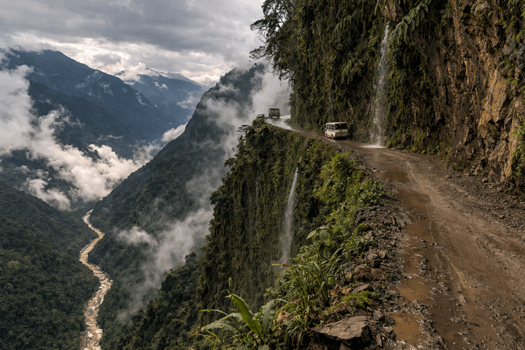 Самая опасная дорога в мире: ТОП-5 самых опасных дорог на планете - фото 1