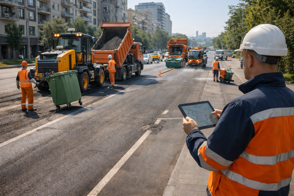 Мониторинг коммунальной и дорожной техники: GPS-контроль и оптимизация работы - фото 1